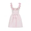 Giambattista Valli Floral Applique Mini Dress In Multicolor