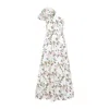 Giambattista Valli One-shoulder Floral Maxi Dress In Multicolour