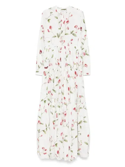 Giambattista Valli Dress In P Ivory Multi