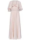 Giambattista Valli Cape Overlay Georgette Dress
