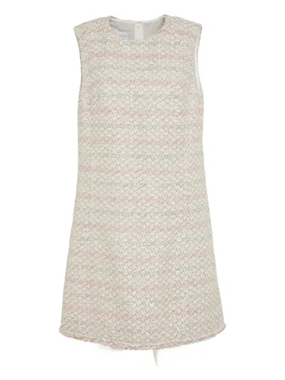 Giambattista Valli Embellished Tweed Mini Day Dress
