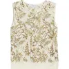 Giambattista Valli Embroidered Cashmere & Silk Sleeveless Sweater In Multi