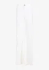 Giambattista Valli Flared-hem Pants In Ivory