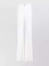 Giambattista Valli Flared Pants With Front And Back Pockets In White