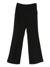 Giambattista Valli Flared Trousers In Black