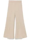Giambattista Valli Flared Trousers In Neutrals