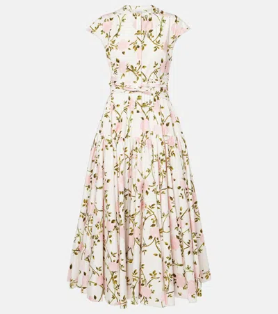 GIAMBATTISTA VALLI FLORAL COTTON GOWN