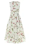 Giambattista Valli Flowered Sleeveless Midi Dress