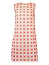 Giambattista Valli Floral-lace Mini Dress In Red