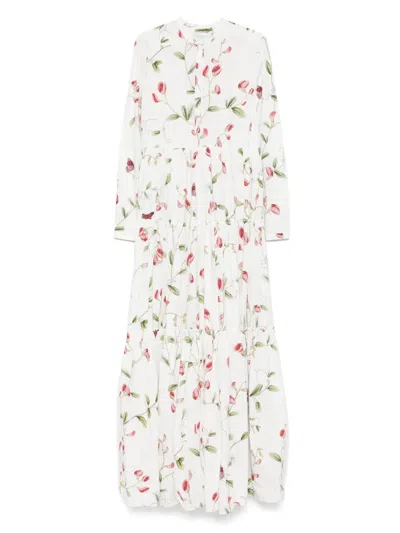 GIAMBATTISTA VALLI FLORAL-PRINT MAXI DRESS