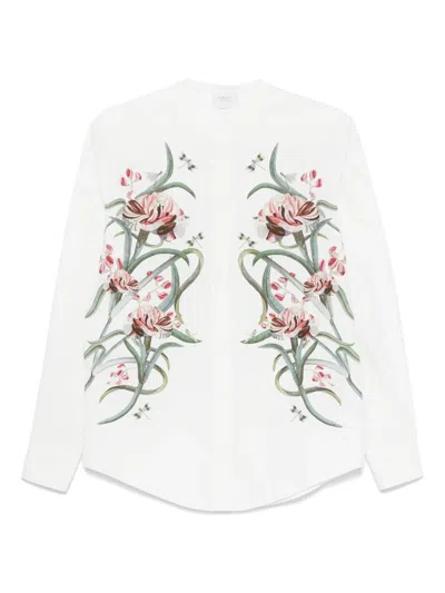 Giambattista Valli Floral-print Shirt In White