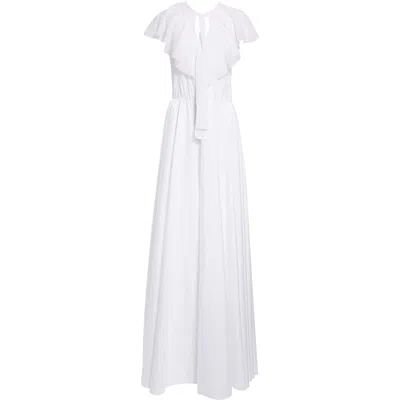 Giambattista Valli Flutter Overlay Cotton Dress
