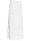 Giambattista Valli White Gonna Lunga Macram In White