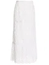 Giambattista Valli White Gonna Lunga Macram In White