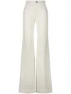 Giambattista Valli High-waist Straight-leg Trousers In White