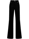 Giambattista Valli High-waist Wool Tailored Trousers In Black