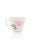 Giambattista Valli Home Large Painted Porcelain Cup And Saucer Set In Multi