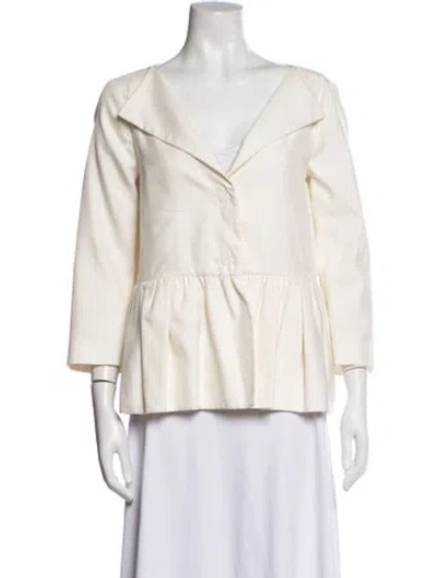 Pre-owned Giambattista Valli Jacket In Neutrals