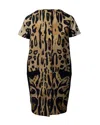 Giambattista Valli Jacket With Pockets In Animal Print Silk In Multi