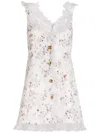Giambattista Valli Jacquard Ruffled Dress In White