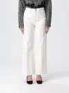 Giambattista Valli Jeans  Woman Color Yellow Cream In White