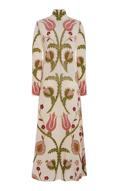 Giambattista Valli Jersey Printed Dress In Multi