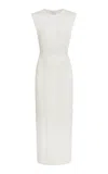 Giambattista Valli Knit Midi Dress In Ivory