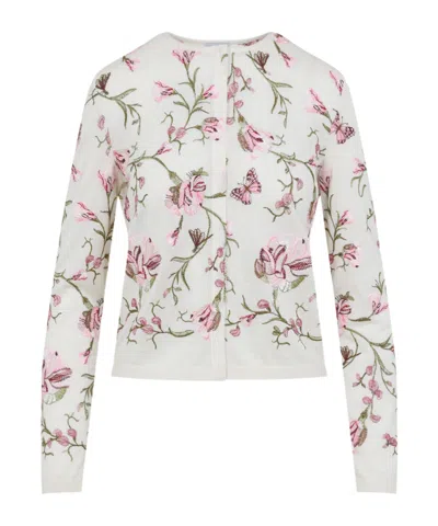GIAMBATTISTA VALLI CASHMERE-SILK CARDIGAN