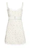 Giambattista Valli Lace Boucle Mini Dress In Ivory