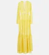 Giambattista Valli Lace Gown In Yellow