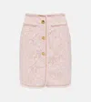 Giambattista Valli Lace Miniskirt In Quarz Rose