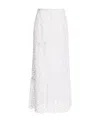 Giambattista Valli White Gonna Lunga Macram In White