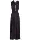 Giambattista Valli Laced Knot-detail Maxi Dress In Black
