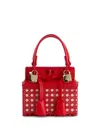 Giambattista Valli Leather Tote Bag