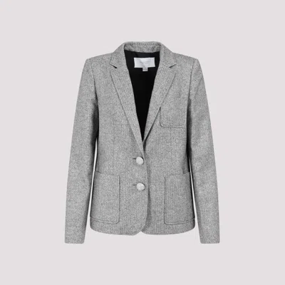 GIAMBATTISTA VALLI LIGHT GREY COTTON JACKET