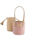 Giambattista Valli Logo-patch Beach Bag In Pink
