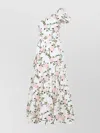 Giambattista Valli One-shoulder Floral Maxi Dress