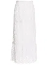 Giambattista Valli White Gonna Lunga Macram In Multi