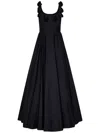 Giambattista Valli Rosette-detailed Cotton Poplin Maxi Dress