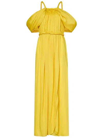 Giambattista Valli Long Dress In Yellow