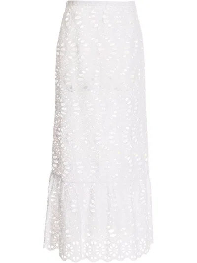 GIAMBATTISTA VALLI MACRAM MAXI SKIRT