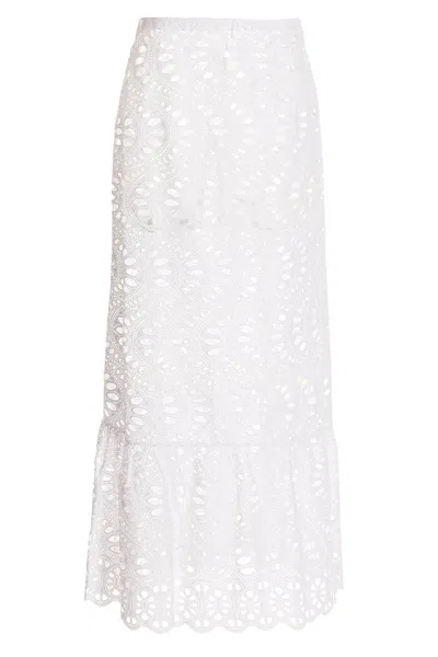 GIAMBATTISTA VALLI GIAMBATTISTA VALLI MACRAMÃ© LONG SKIRT