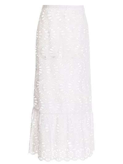 Giambattista Valli White Gonna Lunga Macram