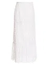 Giambattista Valli White Gonna Lunga Macram In White