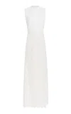 Giambattista Valli Macrame Maxi Dress In White