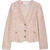 Giambattista Valli Metallic Bouclé Jacket
