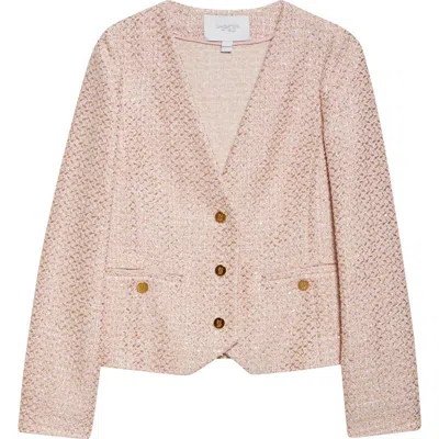 Giambattista Valli Metallic Bouclé Jacket