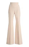 Giambattista Valli Mid-rise Flared Pants In Off-white