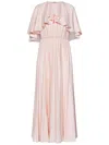Giambattista Valli Cape Overlay Georgette Dress