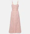 Giambattista Valli Midikleid Aus Makramee In Pink